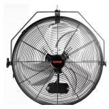 VEVOR Wall Mount Fan 18 in. 3-Speed High Velocity