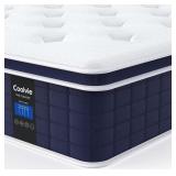 Coolvie 12 Inch Queen Mattress, Hybrid Queen