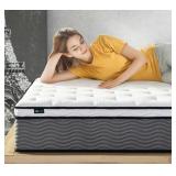 ZINUS 12 Inch True Support Hybrid Mattress [New