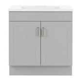 Penford 31x19x33 Single Sink Vanity  Pearl Gray.