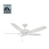 North Pond 52 in. White Ceiling Fan