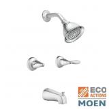 Adler 2-Handle Tub & Shower Faucet Chrome