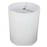 14x14x17 Linen White Drum Lamp Shade