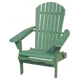 Oceanic Adirondack Chair  Standard  Sea Green