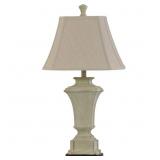 32 in. Sauga Table Lamp with Taupe Shade