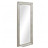 Champagne Bead Rectangle Mirror  54x24 in.