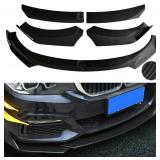 Universal Carbon Fiber Front Bumper Lip Spoiler