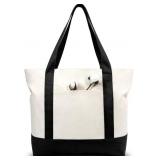 TOPDesign 30-Pack Canvas Tote Bag