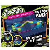 Glow Games Table Air Hockey