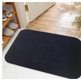 YHOLDING-S Indoormat Set Black 24"x36"