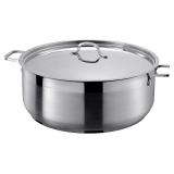 21.2 Qt Stainless Steel Stockpot with Lid