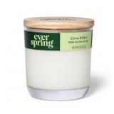 2-Wick Citrus & Basil Soy Wax Candle - 8oz **MISSI