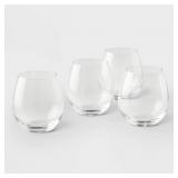 19.2oz Stemless Wine Glasses - Threshold