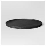 Cast Metal Round Tray - 12"x12"