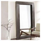 71"L x 32"W NeuType 71"x32" Mirror  Charcoal W