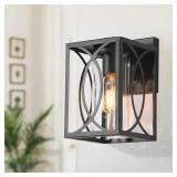 Farmhouse Cage Wall Lantern Outdoor Light