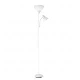 Delilah 72 in. Matte Wht Torchiere Flr Lamp