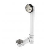 Nickel Trim Bathtub Drain - Sch. 40 PVC