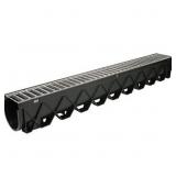 40 in. Channel with Galvanized Grate