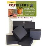 6-Pack 6-Pack PR2-6 Invisible Pot Feet  Large  2"