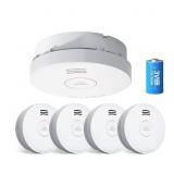 Photoelectric Smoke Alarm 10-Year Battery