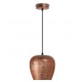 8" Urban Copper Globe Shade Pendant Light