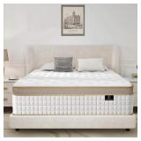 King Size 14 Inch Hybrid Mattress in Box**DAMAGED