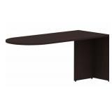 Lorell Essentials Series Peninsula Desk