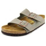 $105 Birkenstock Arizona Birkibuc Sandal  Stone