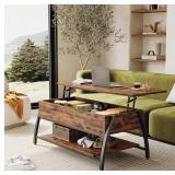 41 inch Bestier Lift Top Coffee Table with Storage