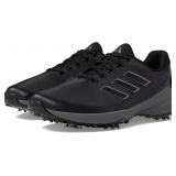 10 adidas ZG23 Golf Shoes, Black/Silver 10