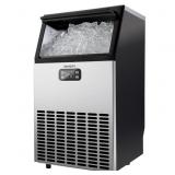 EUHOMY Ice Maker 100lbs/24H, 33lbs Storage