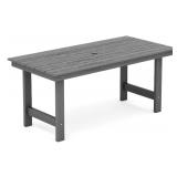 GRANGE HDPE Outdoor 32 x 67 Dining Table