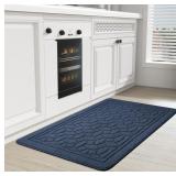 24" x 59 Color&Geometry Kitchen Rugs, 24"x59", Blu