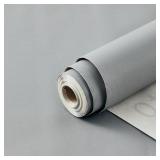 17.7"x78.7" Grey Wallpaper, Self Adhesive, 17.7x78