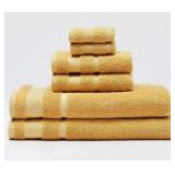 625 GSM Luxury 100% Cotton Towels, 6-Piece Set