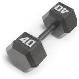 40lbs Marcy Cast Iron Hex Dumbbell: 45 lb