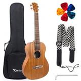 Baritone Kmise Baritone Ukulele, 30 inch Mahogany