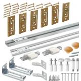 60 Inch Bifold Door Hardware Kit with Track (60 in