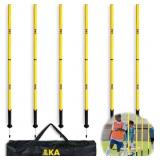 Agility Pole Accessory-Soccer Training (6 Poles)