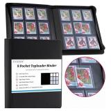 9 Pocket Toploader Binder - Holds 288 Top Loaders