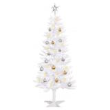 Sunshine White Christmas Tree with Light 4ft