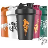 20 Ounces 5 PACK Protein Shaker Bottles -20 OZ