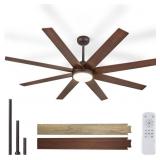 $176 65 in. Bronze Ceiling Fan w/ Lights & Remote