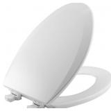 Elongated Bemis 1500EC 390 Elongated Toilet Seat,