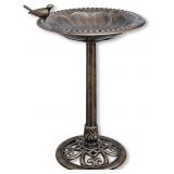 BACKYARD EXPRESSIONS 912449-WB Bird Bath