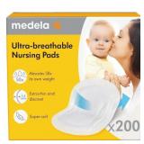 Medela Ultra-Breathable Nursing Pads 200 Ct