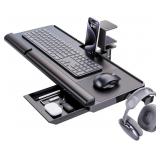 Klearlook Keyboard Tray Under Desk 25 Wx11"D