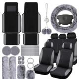 Woanger 47 Car Seat Cover Full Set - Gray