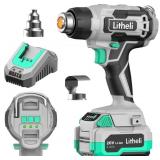 Litheli 20V Cordless Heat Gun, 3 Temperatures